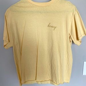 Yellow Honey Crop Top